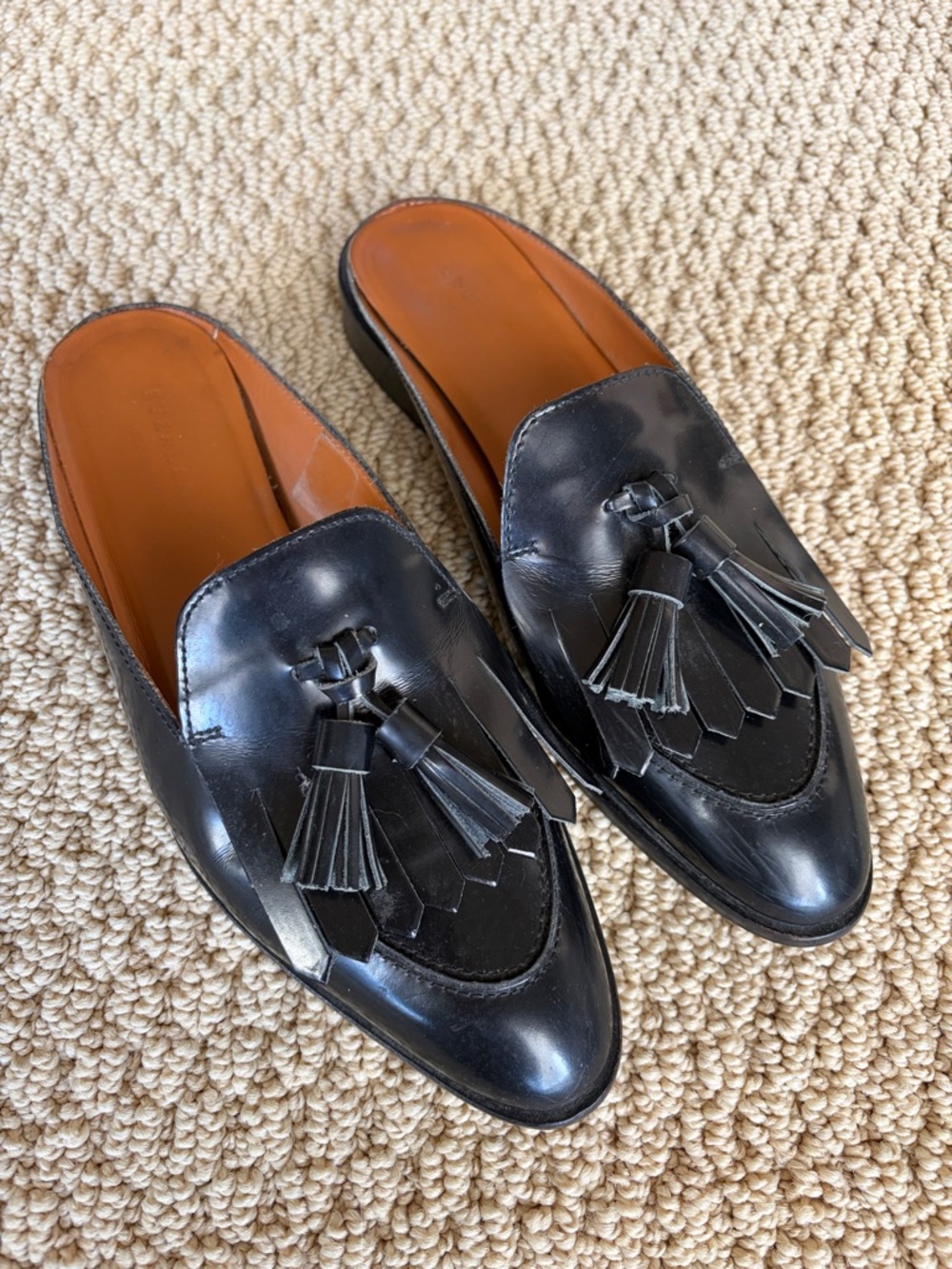 Madewell Tassels Oxford Loafer Mules W7.5